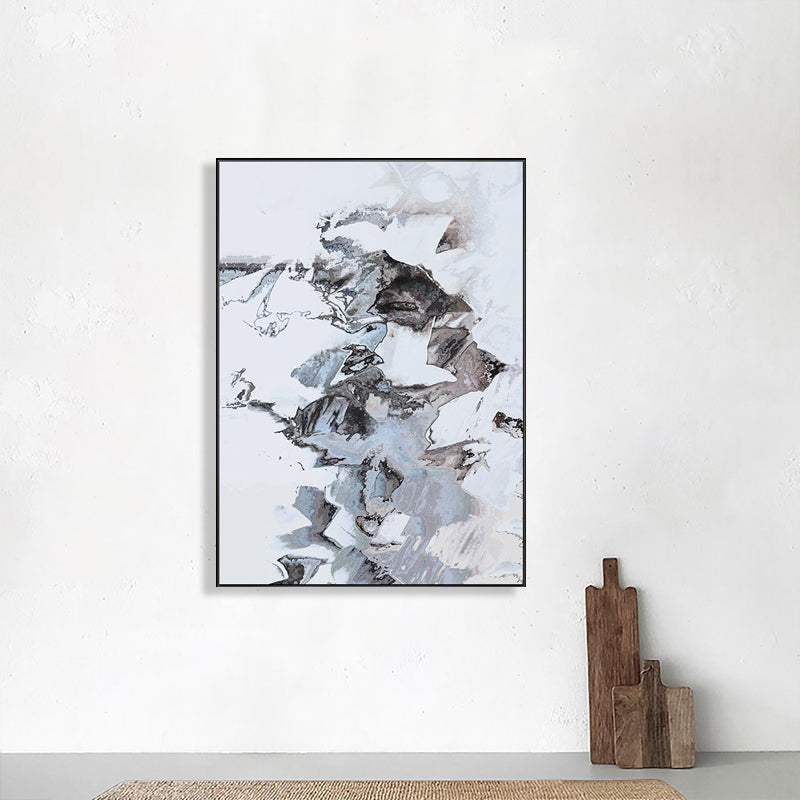 Canvas Textured Painting Modern Style Abstract Pattern Wall Art Decor, Multiple Sizes Clearhalo 'Art Gallery' 'Canvas Art' 'Contemporary Art Gallery' 'Modern' Arts' 1727611