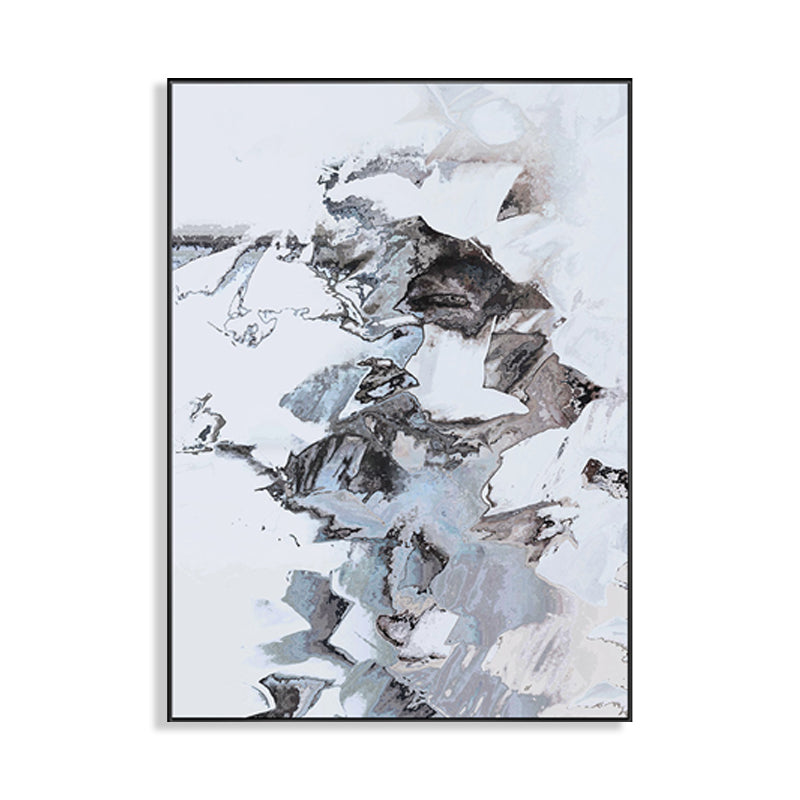 Canvas Textured Painting Modern Style Abstract Pattern Wall Art Decor, Multiple Sizes Clearhalo 'Art Gallery' 'Canvas Art' 'Contemporary Art Gallery' 'Modern' Arts' 1727612