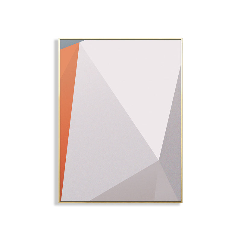 Soft Color Diamond Pattern Art Multi-Piece Canvas for Bedroom, Multiple Sizes Options White Clearhalo 'Art Gallery' 'Canvas Art' 'Contemporary Art Gallery' 'Modern' Arts' 1727732