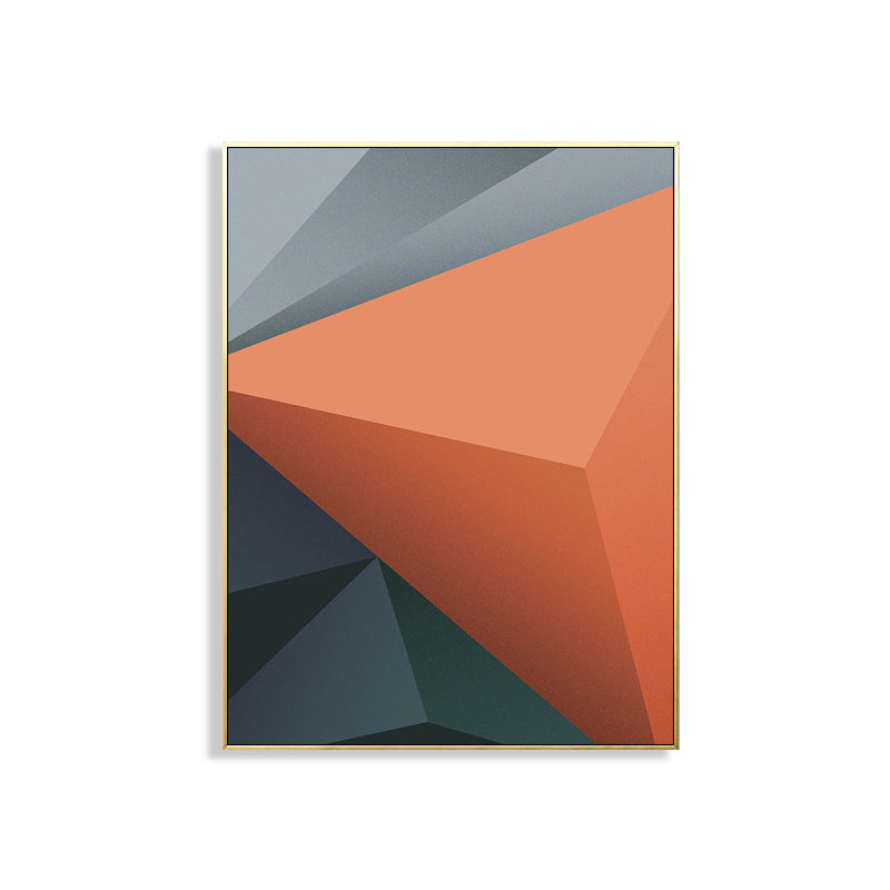 Soft Color Diamond Pattern Art Multi-Piece Canvas for Bedroom, Multiple Sizes Options Clearhalo 'Art Gallery' 'Canvas Art' 'Contemporary Art Gallery' 'Modern' Arts' 1727743