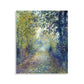 Oil Painting French Country Canvas Forest Trail in Green, Multiple Sizes Available Clearhalo 'Arts' 'Canvas Art' 1727958