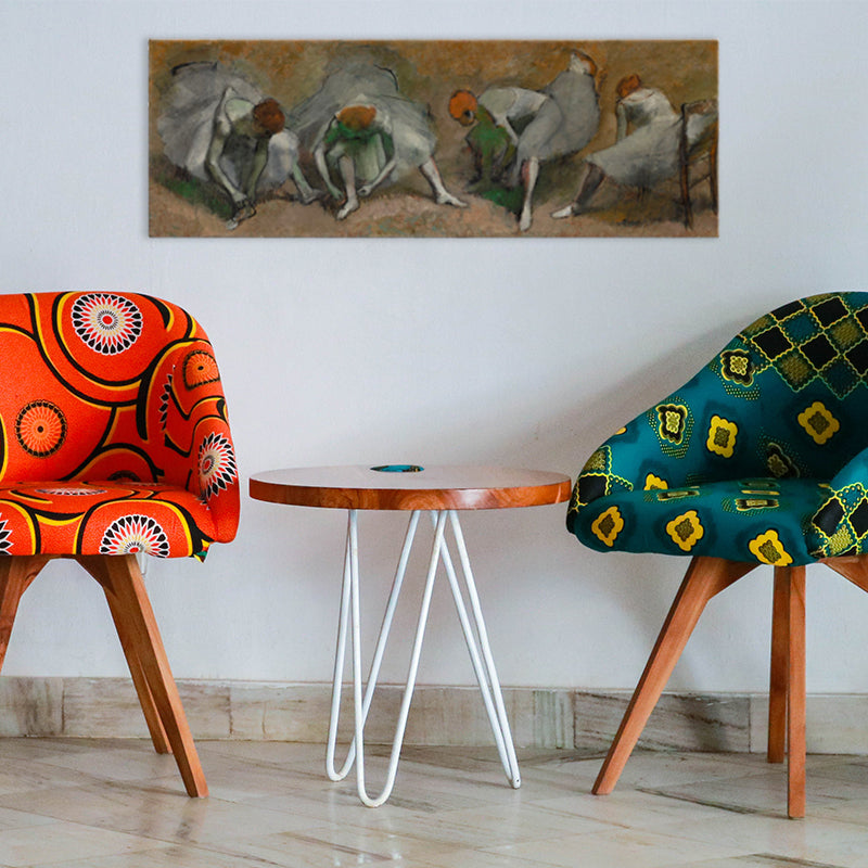 Ballet Girls Oil Painting Art Impressionism Style Canvas Wall Print, Multiple Sizes Clearhalo 'Arts' 'Canvas Art' 1727999