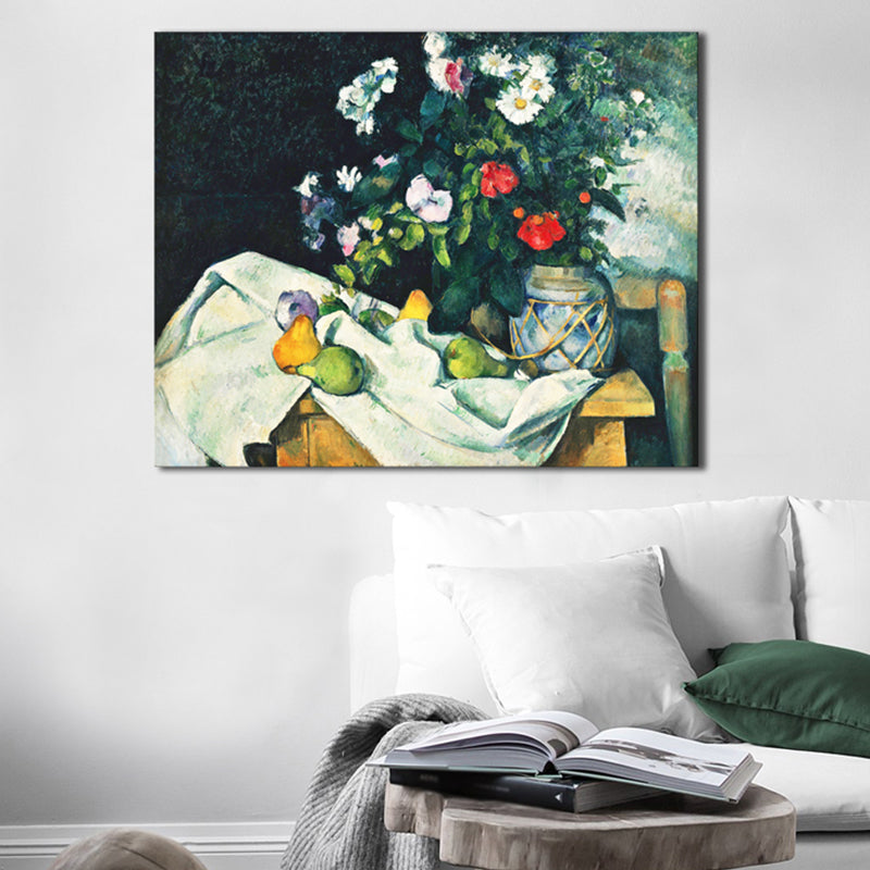 Soft Color Countryside Scene Canvas Textured Wall Art Decor for Bedroom, Multiple Sizes Green Clearhalo 'Arts' 'Canvas Art' 1728043