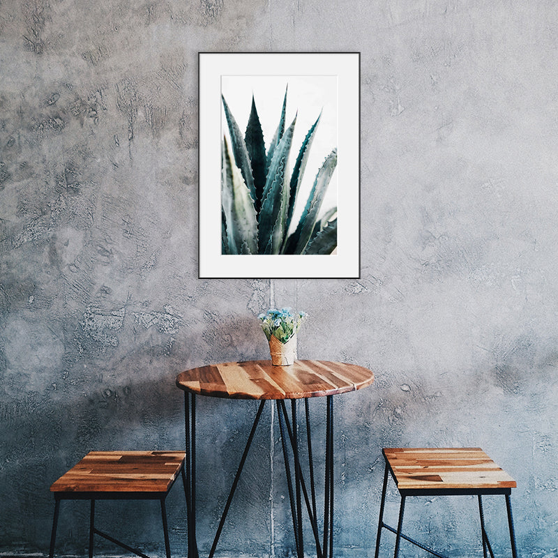Textured Botanical Leaves Art Print Modern Style Canvas Wall Decor, Multiple Sizes Green Clearhalo 'Art Gallery' 'Canvas Art' 'Contemporary Art Gallery' 'Modern' Arts' 1728077