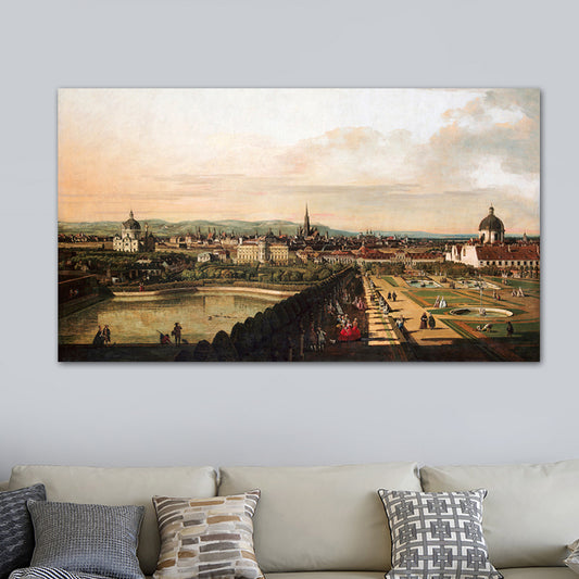 Cityscape Oil Painting Art Print Impressionism Style Canvas Wall Decor, Multiple Sizes Clearhalo 'Arts' 'Canvas Art' 1728157