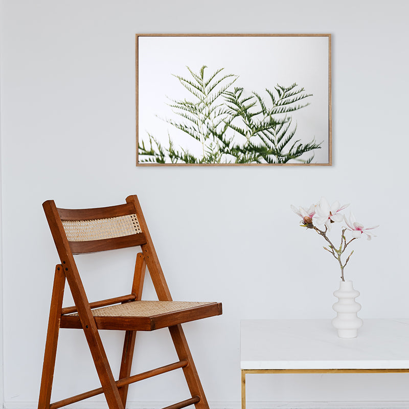Pastel Color Botanical Painting Textured Scandinavian Living Room Wall Art Print Clearhalo 'Arts' 'Canvas Art' 1728239