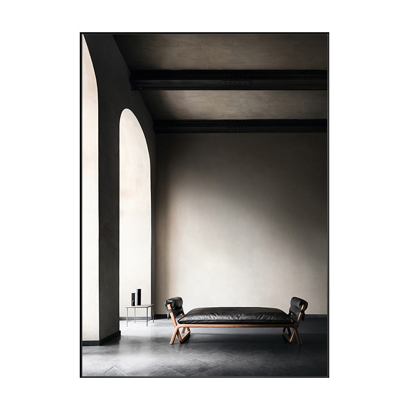 Arched Door Painting Pastel Color Canvas Wall Decor Textured, Multiple Sizes Options Clearhalo 'Art Gallery' 'Canvas Art' 'Contemporary Art Gallery' 'Modern' Arts' 1728355