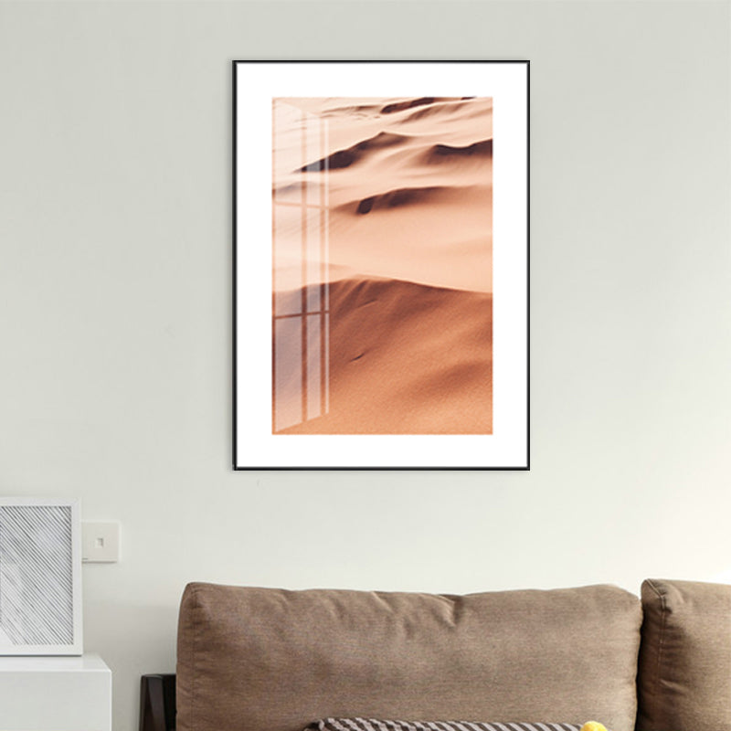 Light Color Natural Landscape Canvas Modern Textured Wall Art Print for Living Room Clearhalo 'Art Gallery' 'Canvas Art' 'Contemporary Art Gallery' 'Modern' Arts' 1728553