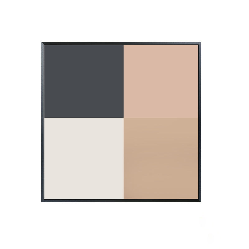 Illustration Abstract Pattern Art Nordic Style Canvas Textured Wall Print in Orange Clearhalo 'Arts' 'Canvas Art' 1728636