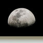 Full Moon Mural Decal Modern Decorative Living Room Wall Covering, Custom Printed Clearhalo 'Wall Decor' 'Wall Mural' 1729392