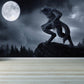 Modern Style Lunar Mural Decal Light Color Waterproofing Wall Decor for Dining Room Clearhalo 'Wall Decor' 'Wall Mural' 1729447