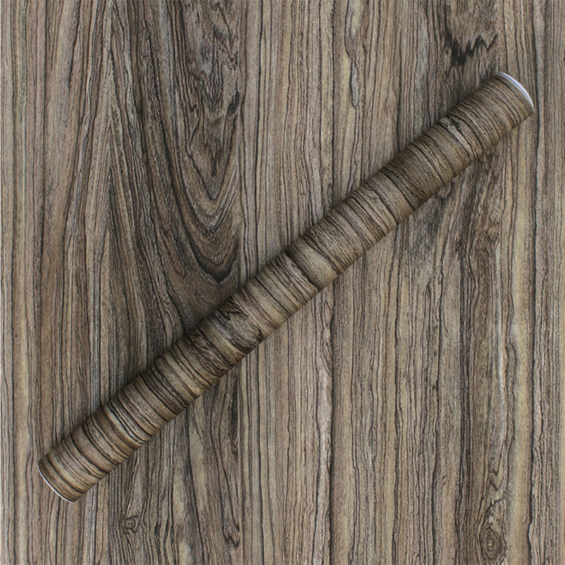 Dark Coffee Wood Look Wallpaper Peel and Paste Farmhouse Living Room Wall Covering Clearhalo 'Country wall decor' 'Rustic' 'Wallpaper' Wall Decor' 1729992