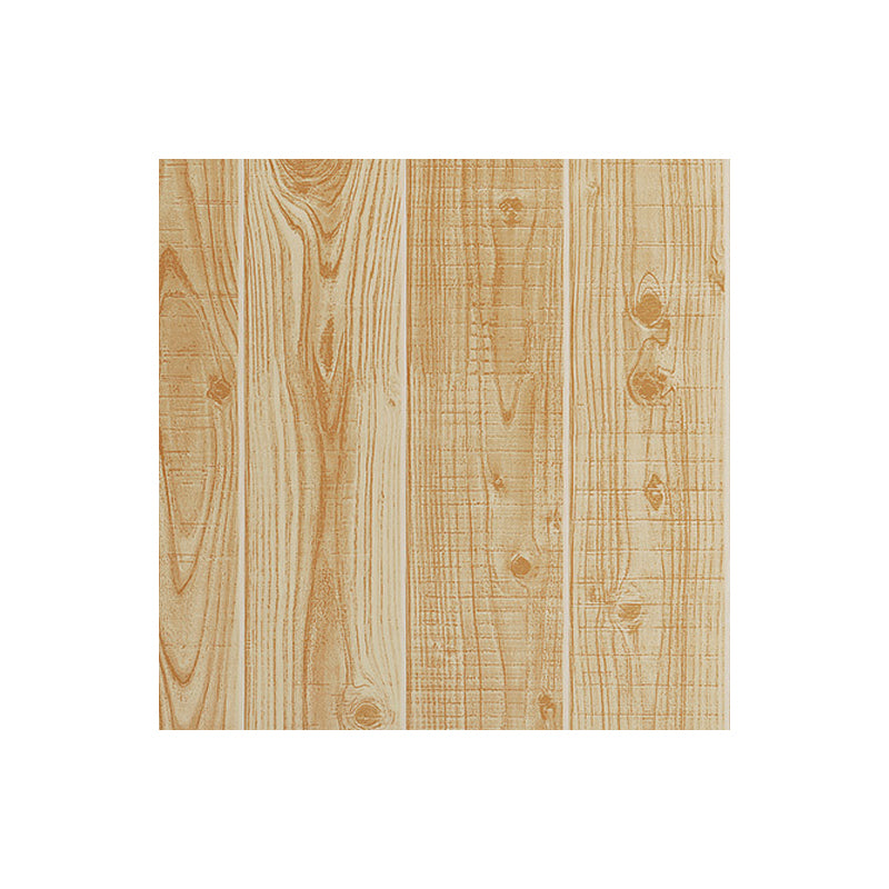 Wood Wallpaper Roll Rustic 3D Construction Wall Art in Light Color, 33' L x 20.5" W Clearhalo 'Country wall decor' 'Rustic' 'Wallpaper' Wall Decor' 1730096