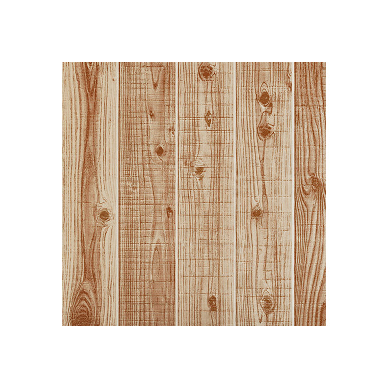 Wood Wallpaper Roll Rustic 3D Construction Wall Art in Light Color, 33' L x 20.5" W Clearhalo 'Country wall decor' 'Rustic' 'Wallpaper' Wall Decor' 1730099