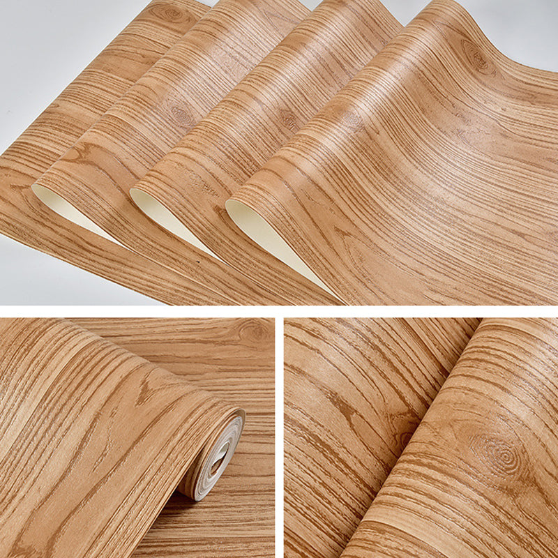 Wood Wallpaper Roll Rustic 3D Construction Wall Art in Light Color, 33' L x 20.5" W Clearhalo 'Country wall decor' 'Rustic' 'Wallpaper' Wall Decor' 1730105