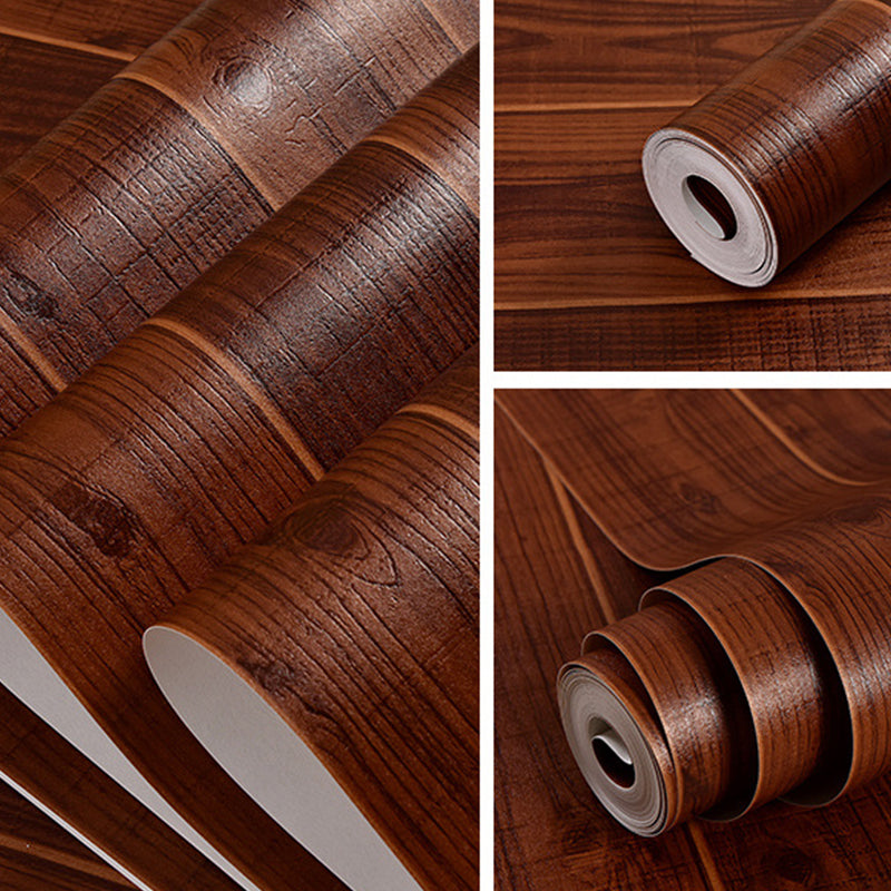 Wood Wallpaper Roll Rustic 3D Construction Wall Art in Light Color, 33' L x 20.5" W Clearhalo 'Country wall decor' 'Rustic' 'Wallpaper' Wall Decor' 1730111