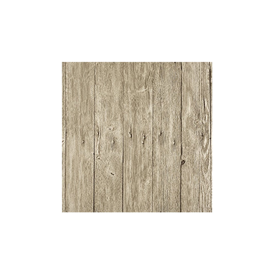 PVC Stain-Proof Wallpaper Roll Country Style Wood Pattern Wall Covering for Bedroom - White - Clearhalo - 'Country wall decor' - 'Rustic' - 'Wallpaper' - Wall Decor' - 1730122