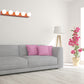 Metallic Exposed Bulb Vanity Light Fixture Macaron Style 3/4 Lights Bedroom Wall Lighting in Pink/Yellow 5.0 Pink Clearhalo 'Cast Iron' 'Glass' 'Industrial' 'Modern wall lights' 'Modern' 'Tiffany' 'Traditional wall lights' 'Vanity Lights' 'Wall Lights' Lighting' 174021