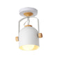 Rotatable Corridor Cup Ceiling Light Metal One Bulb Macaron Loft Candy Colored Ceiling Fixture Clearhalo 'Wall Lamps & Sconces' 'Wall Lights' Lighting' 174194