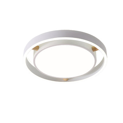 Nordic Style Flush Mount Light Acrylic Metal Ceiling Lamp in Red for Kindergarten White White Clearhalo 'Ceiling Lights' 'Close To Ceiling Lights' 'Close to ceiling' 'Flush mount' Lighting' 175122