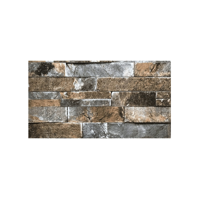 Brick Wallpaper Roll Cyberpunk Moisture Resistant Sitting Room Wall Decor, 57.1-sq ft Clearhalo 'Industrial wall decor' 'Industrial' 'Wallpaper' Wall Decor' 1756992