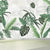 Various Leaves Wall Mural for Dining Room Illustration Wall Decor, Custom Printed Green Clearhalo 'Wall Decor' 'Wall Mural' 1757187
