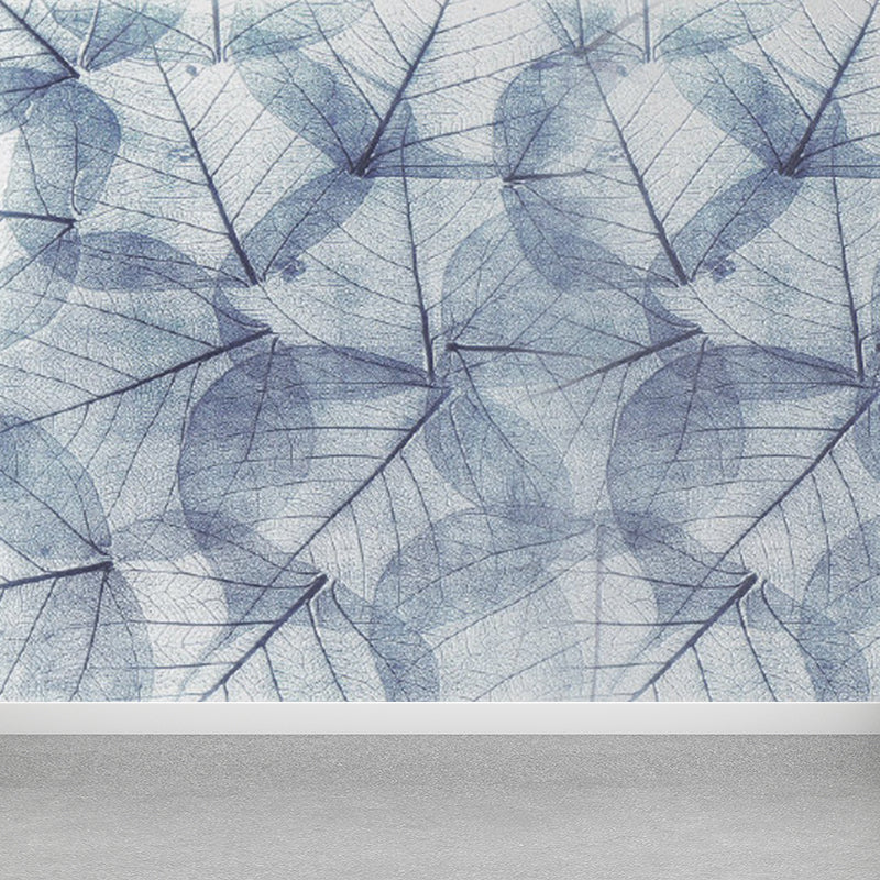 Extra Large Botanical Mural Light Color Non-Woven Wall Art for Indoor Decor, Customised Clearhalo 'Wall Decor' 'Wall Mural' 1757213