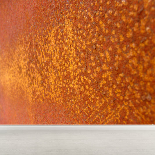 Industrial Rusted Wallpaper Mural Non-Woven Fabric Waterproof Dark Color Wall Art Clearhalo 'Wall Decor' 'Wall Mural' 1757343
