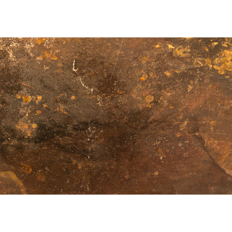 Large Rusty Metal Mural Wallpaper Cyberpunk Nostalgic Abstract Wall Decor in Dark Color Clearhalo 'Wall Decor' 'Wall Mural' 1757375