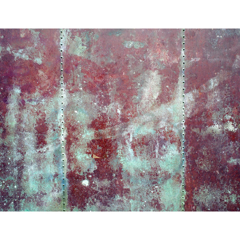 Non-Woven Waterproof Mural Industrial Rusted Metal Surface Wall Covering for Room Clearhalo 'Wall Decor' 'Wall Mural' 1757440