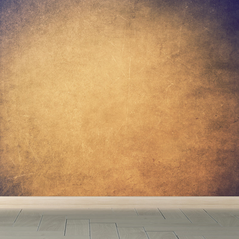 Full Size Rusting Metal Mural House Interior Abstract Wall Decor in Dark Color, Waterproof Brown Clearhalo 'Wall Decor' 'Wall Mural' 1757452