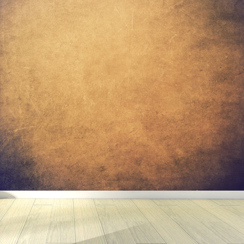 Full Size Rusting Metal Mural House Interior Abstract Wall Decor in Dark Color, Waterproof Clearhalo 'Wall Decor' 'Wall Mural' 1757453