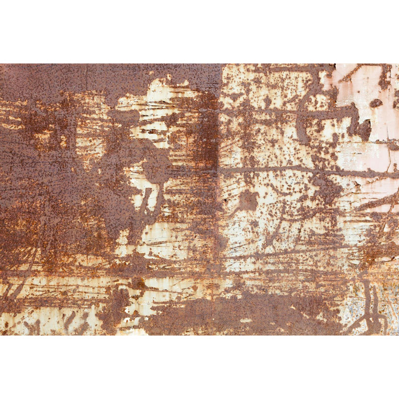 Cyberpunk Rust Look Wallpaper Mural Dark Color Living Room Wall Art, Made to Measure Clearhalo 'Wall Decor' 'Wall Mural' 1757475