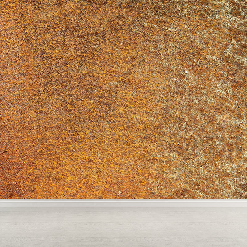 Cyberpunk Rust Look Wallpaper Mural Dark Color Living Room Wall Art, Made to Measure Clearhalo 'Wall Decor' 'Wall Mural' 1757479