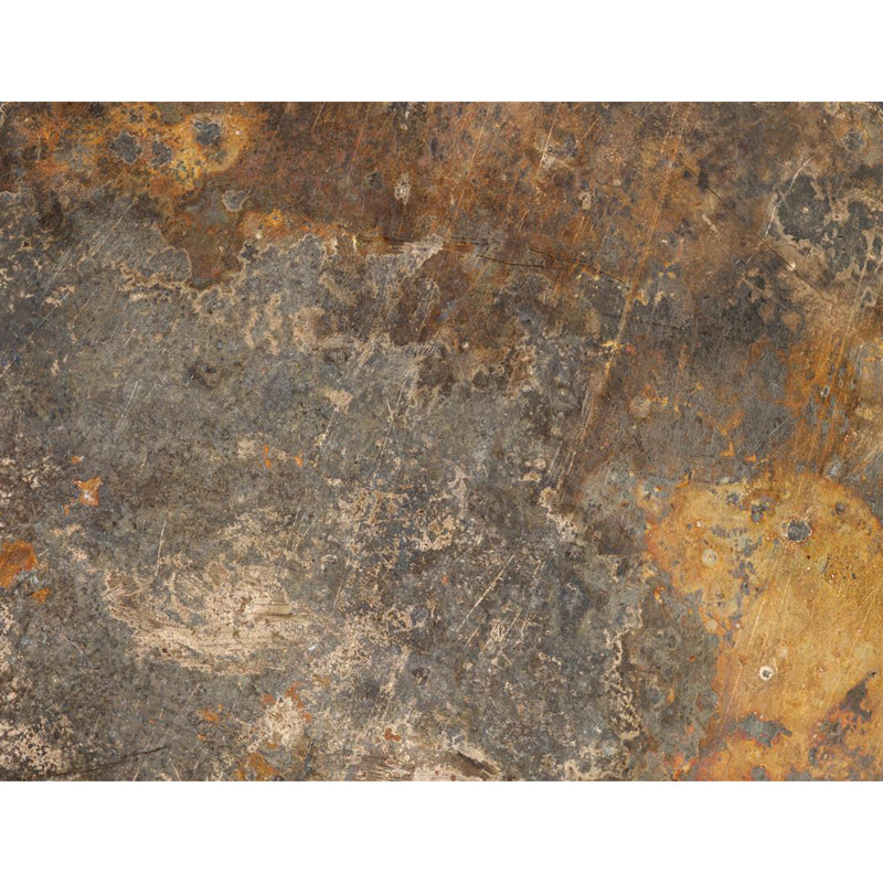 Cyberpunk Rust Look Wallpaper Mural Dark Color Living Room Wall Art, Made to Measure Clearhalo 'Wall Decor' 'Wall Mural' 1757490