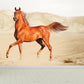 Modern Horse Wall Mural Non-Woven Stain Resistant Dark Color Wall Covering for Room Clearhalo 'Wall Decor' 'Wall Mural' 1757509