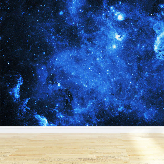 Large Starry Sky Wall Mural Waterproof Modern Living Room Wall Decor in Dark Color Clearhalo 'Wall Decor' 'Wall Mural' 1758082