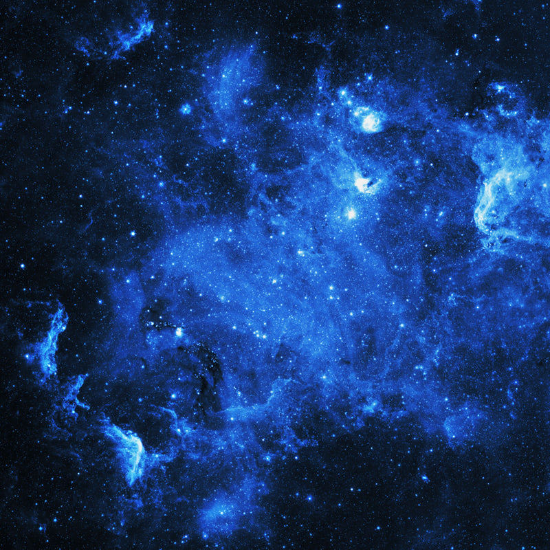 Large Starry Sky Wall Mural Waterproof Modern Living Room Wall Decor in Dark Color Clearhalo 'Wall Decor' 'Wall Mural' 1758083