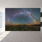Night Sky Galaxy Printed Mural Decal Dark Color Modern Wall Decor for Kids Bedroom Clearhalo 'Wall Decor' 'Wall Mural' 1758147