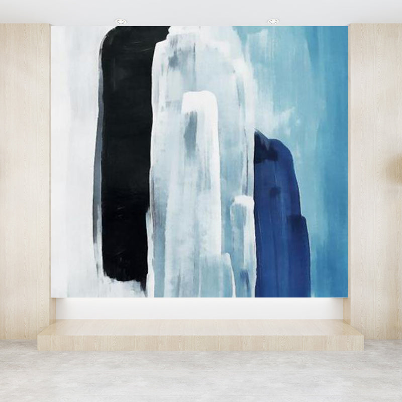 Modern Style Scenery Mural Decal Non-Woven Waterproofing Pastel Wall Art for Home Clearhalo 'Wall Decor' 'Wall Mural' 1758216