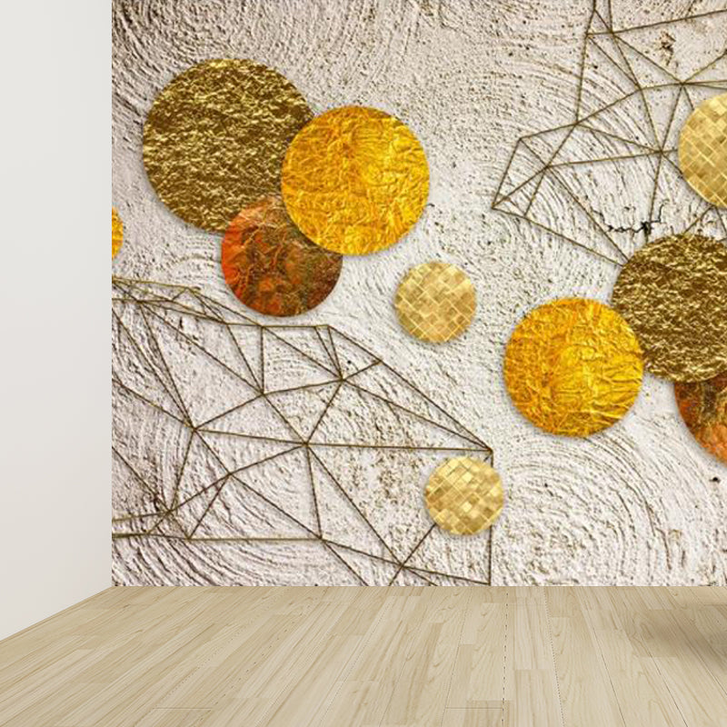 Modern Style Scenery Mural Decal Non-Woven Waterproofing Pastel Wall Art for Home Clearhalo 'Wall Decor' 'Wall Mural' 1758226