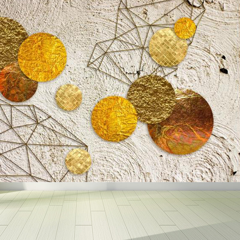 Modern Style Scenery Mural Decal Non-Woven Waterproofing Pastel Wall Art for Home Clearhalo 'Wall Decor' 'Wall Mural' 1758227