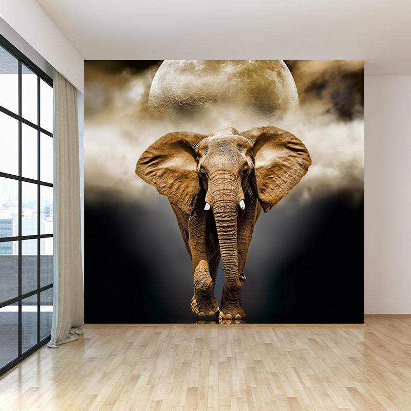 Modern Style Scenery Mural Decal Non-Woven Waterproofing Pastel Wall Art for Home Clearhalo 'Wall Decor' 'Wall Mural' 1758236