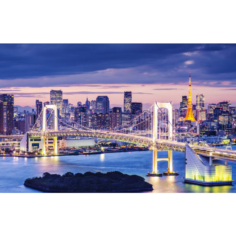 Urban Cityscape Mural Wallpaper Dark Color Moisture Resistant Wall Decor for Room Clearhalo 'Wall Decor' 'Wall Mural' 1758248