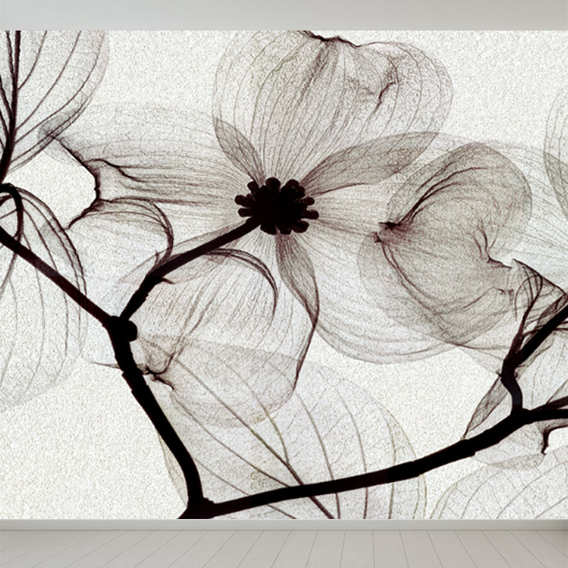 Geometry Wall Covering Mural Soft Color Contemporary Wall Art for House Interior Clearhalo 'Wall Decor' 'Wall Mural' 1758296