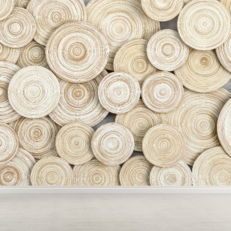 Geometry Wall Covering Mural Soft Color Contemporary Wall Art for House Interior Clearhalo 'Wall Decor' 'Wall Mural' 1758302