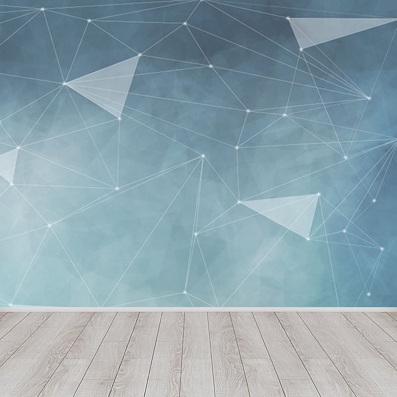 Geometry Wall Covering Mural Soft Color Contemporary Wall Art for House Interior Clearhalo 'Wall Decor' 'Wall Mural' 1758312