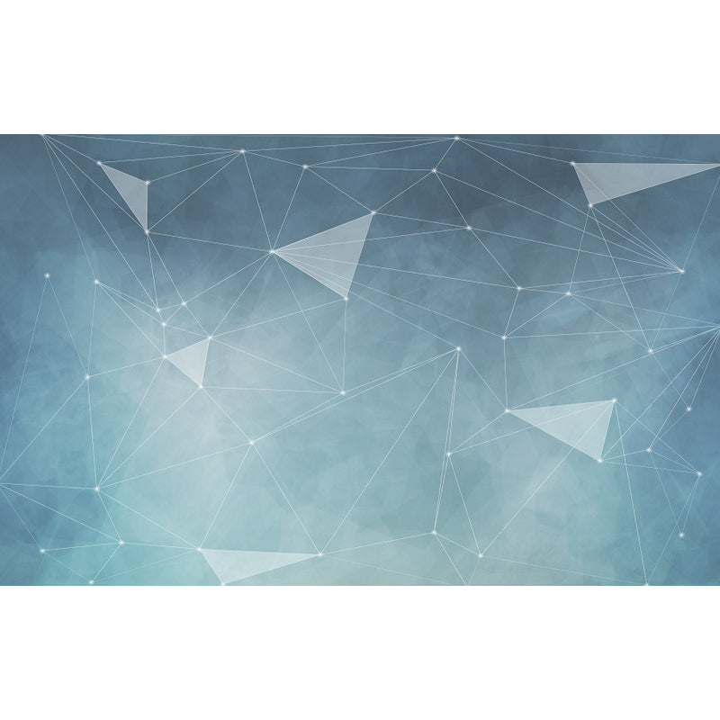 Geometry Wall Covering Mural Soft Color Contemporary Wall Art for House Interior Clearhalo 'Wall Decor' 'Wall Mural' 1758313