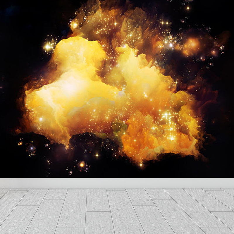 Stain Resistant Sky Scenery Mural Decal Non-Woven Modern Wall Decor for Girls Room Clearhalo 'Wall Decor' 'Wall Mural' 1758327