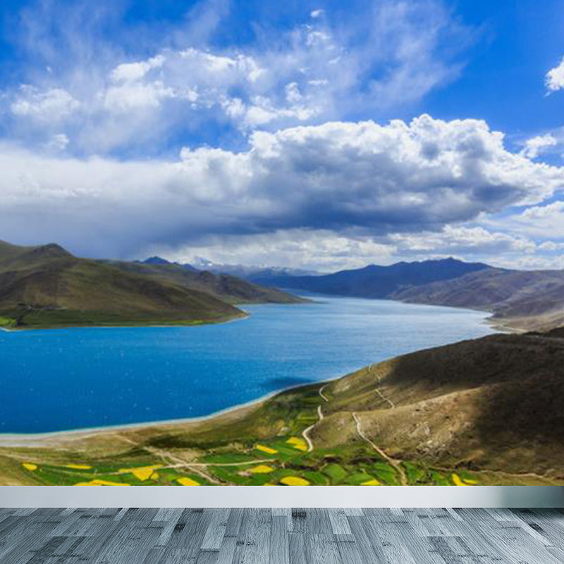 Sky Scenery Mural Decal Modern Decorative Kitchen Wall Covering, Made to Measure Clearhalo 'Wall Decor' 'Wall Mural' 1758342